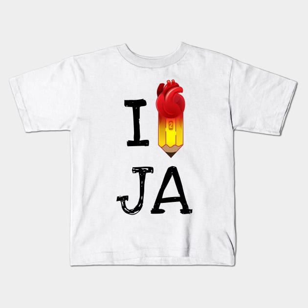 Art Jamaica Kids T-Shirt by TheophilusMarks